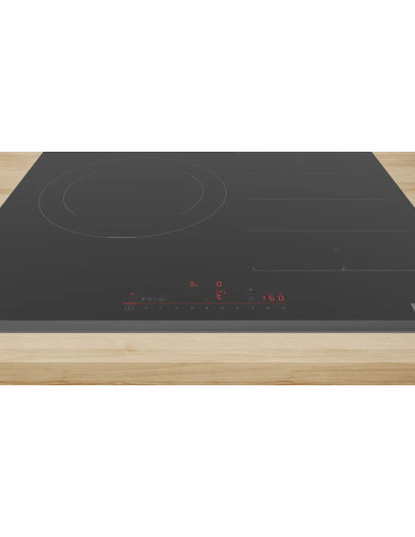 Bosch Serie 6 PXJ631HC2E hobs Negro Integrado 59.2 cm Con placa de inducción 3 zona(s)