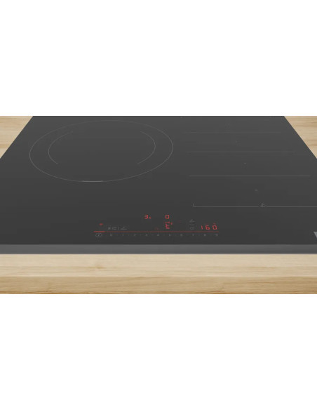 Bosch Serie 6 PXJ631HC2E hobs Negro Integrado 59.2 cm Con placa de inducción 3 zona(s)