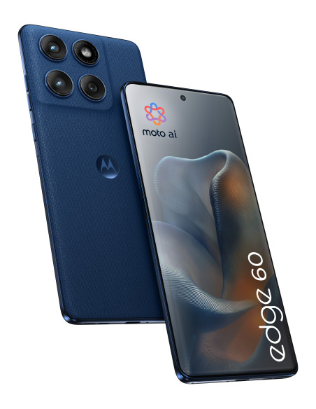 Motorola edge 60 16,9 cm (6.67") SIM doble Android 15 5G USB Tipo C 12 GB 512 GB 5200 mAh Azul