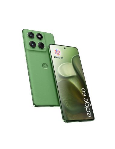 Motorola edge 60 16,9 cm (6.67") SIM doble Android 15 5G USB Tipo C 12 GB 512 GB 5200 mAh Verde