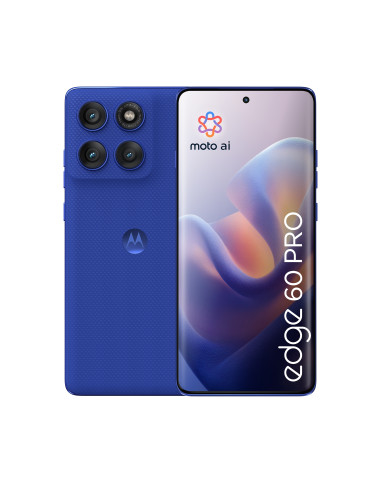 Motorola edge 60 pro 16,9 cm (6.67") SIM doble Android 15 5G USB Tipo C 12 GB 512 GB 6000 mAh Azul