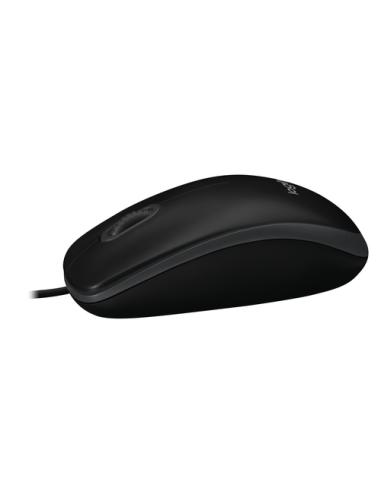 Logitech B100 ratón Oficina Ambidextro USB tipo A Óptico 800 DPI