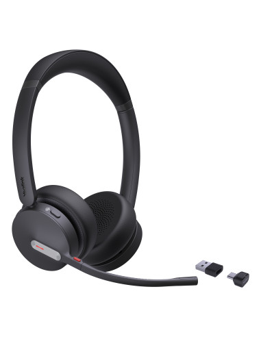 Yealink BH70 Dual Teams Auriculares Inalámbrico Diadema Oficina Centro de llamadas USB Type-C   USB Type-A Bluetooth Negro