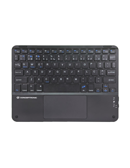 Conceptronic TOBIN01BPT teclado Universal Bluetooth QWERTY Portugués Negro