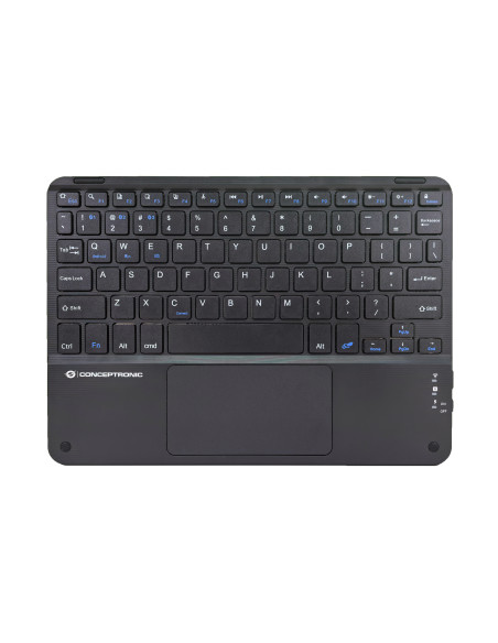 Conceptronic TOBIN01BUS teclado Universal Bluetooth QWERTY Inglés de EE. UU. Negro