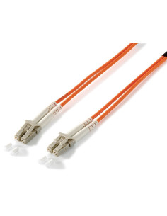 Equip LC LС 62.5 125μm 2.0m Cable de fibra óptica e InfiniBand 2 m Naranja