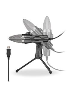 NGS MS120 USB Negro Micrófono para crear podcasts 2