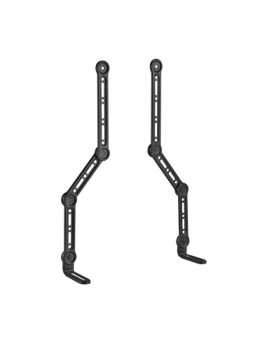 AISENS Soporte Universal Para Barra de Sonido, Negro