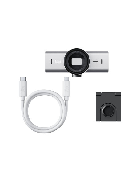 Logitech 960-001554 cámara web 3840 x 2160 Pixeles USB Gris