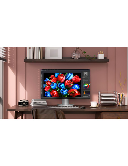 TCL 25G54 pantalla para PC 63,5 cm (25") 1920 x 1080 Pixeles Full HD QLED Blanco