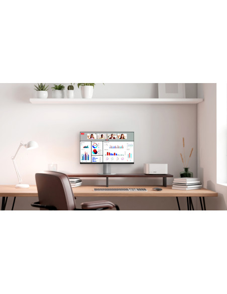 TCL 24G54 pantalla para PC 60,5 cm (23.8") 1920 x 1080 Pixeles Full HD QLED Blanco