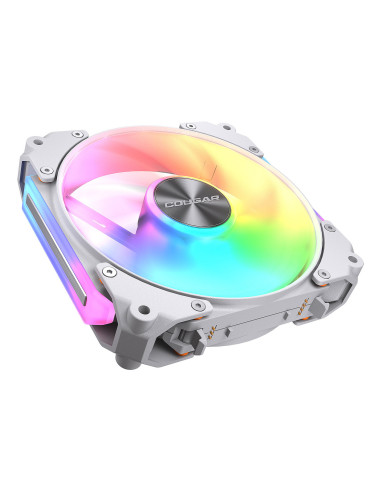 COUGAR CF-APR12HW3-RGB Carcasa del ordenador Ventilador 12 cm Blanco 3 pieza(s)