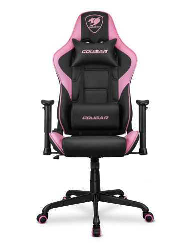 COUGAR CGR-ELI-PNB Silla para videojuegos universal Asiento acolchado Negro