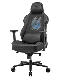 COUGAR CGR-ARP-BLB Silla para videojuegos universal Asiento acolchado Negro, Naranja
