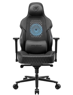 COUGAR CGR-ARP-BLB Silla para videojuegos universal Asiento acolchado Negro, Naranja 2