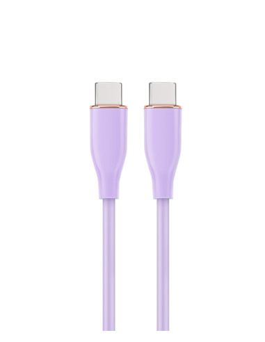 Gembird CC-USB2S-CMCM-1.5M-P cable USB USB 2.0 1,5 m USB C Púrpura