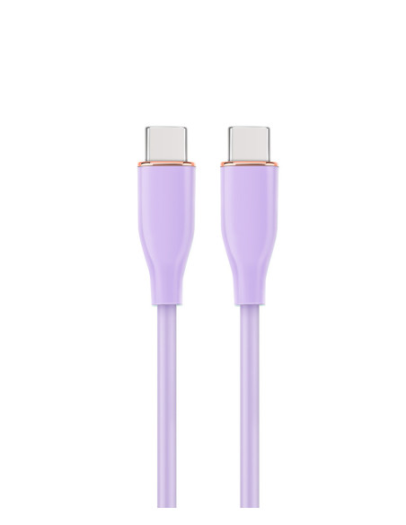 Gembird CC-USB2S-CMCM-1.5M-P cable USB USB 2.0 1,5 m USB C Púrpura