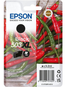 Epson 503XL cartucho de tinta 1 pieza(s) Original Alto rendimiento (XL) Negro
