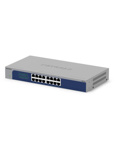 NETGEAR GS516-300EUS switch No administrado Gigabit Ethernet (10 100 1000) Gris