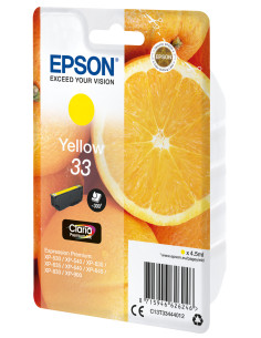 Epson Oranges Singlepack Yellow 33 Claria Premium Ink 2