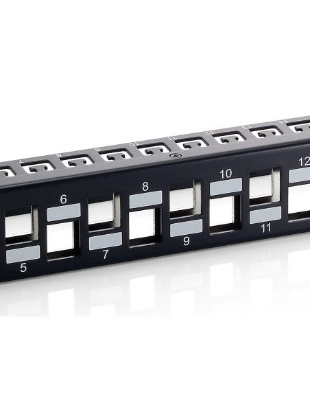 Equip 76932407201 panel de parcheo 1U