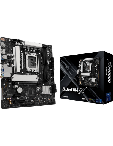 Asrock B860M-X Intel B860 LGA 1851 (Socket V1) micro ATX