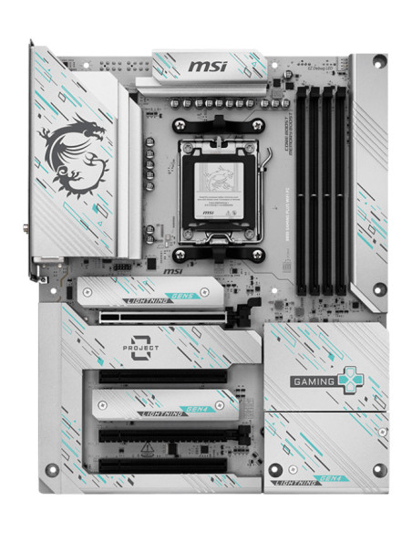 MSI B850 GAMING PLUS WIFI PZ placa base AMD B850 Zócalo AM5 ATX