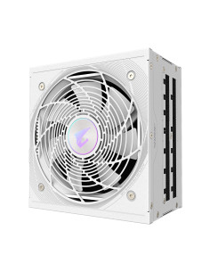 GIGABYTE AORUS ELITE P1000W ICE Fuente de Alimentación - PCIe 5.0, 80 PLUS Platinum, Diseño completamente modular, Ventilador 2