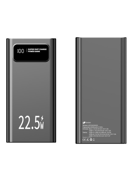 Leotec Powerbank 30.000mAh PD 22.5W