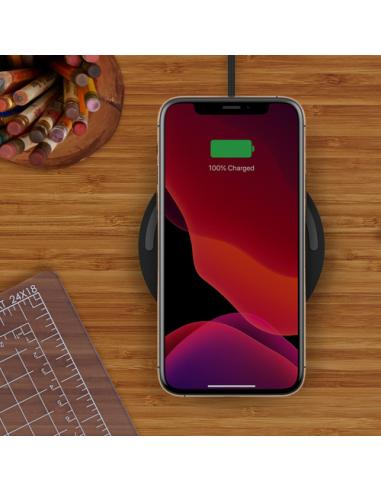 Belkin Boost Charge Smartphone Negro Corriente alterna Cargador inalámbrico Carga rápida Interior