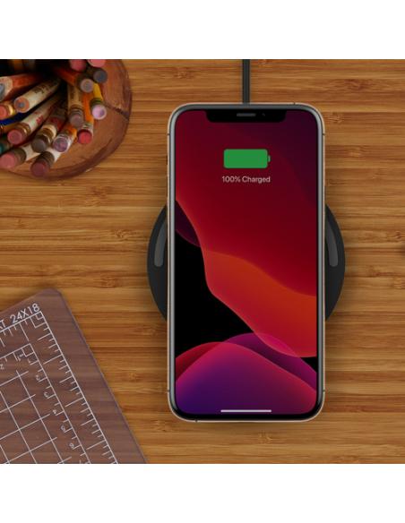 Belkin Boost Charge Smartphone Negro Corriente alterna Cargador inalámbrico Carga rápida Interior