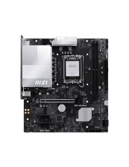 MSI PRO H810M-B placa base Intel H810 LGA 1851 (Socket V1) micro ATX