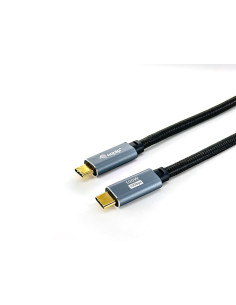 Equip 128357 Cable USB 3.2 Gen 2 C a C, M M, 2,0m, PD100W , 4K 60Hz, 10Gbps, Negro 2