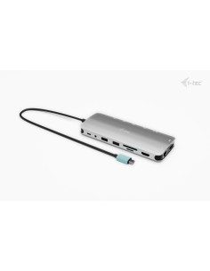 i-tec Metal USB-C Nano 3x Display Dock, 2x HDMI 1x USB-C video + Power Delivery 140W 2