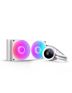 NZXT Kraken Plus RGB 240 Procesador Sistema de refrigeración líquida todo en uno 12 cm Blanco