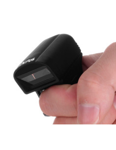 AVPos AVP-BT02-2D lector de código de barras Lector de códigos de barras manos libres 1D 2D CCD CMOS Negro 2