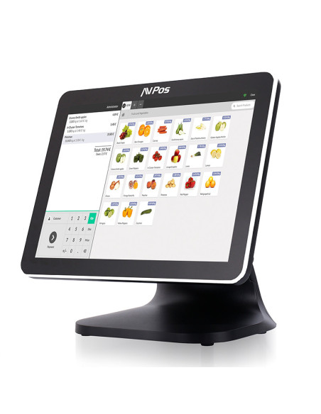 AVPos AVP-K5000B-I7-24 Terminal Punto Venta (TPV) 38,1 cm (15") 1024 x 768 Pixeles Pantalla táctil