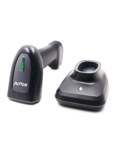 AVPos AVP-BT230-2D lector de código de barras Lector de códigos de barras portátil 1D 2D CMOS Negro