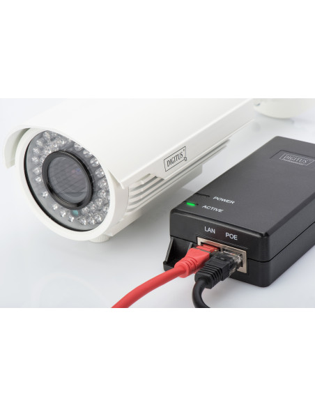 Digitus Inyector PoE+ Gigabit Ethernet, 802.3at, 30 W