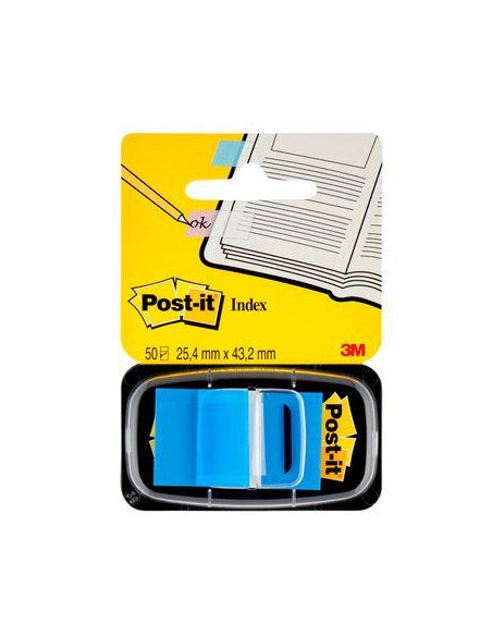 3M I680-2 etiqueta autoadhesiva Rectángulo Desmontable Azul 50 pieza(s)