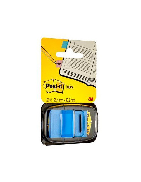 3M I680-2 etiqueta autoadhesiva Rectángulo Desmontable Azul 50 pieza(s)