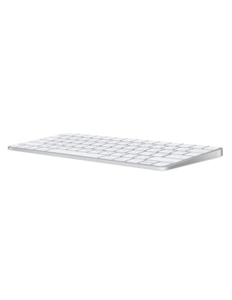 Apple Magic teclado Universal USB + Bluetooth Español Aluminio, Blanco