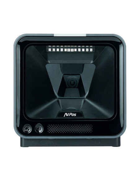 AVPos AVP-BP760-2D lector de código de barras Lector de códigos de barras fijo 1D 2D CMOS Negro