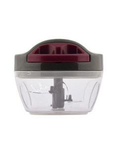 JATA AC57E picadora manual de alimentos Negro, Transparente