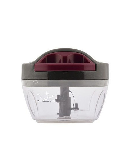 JATA AC57E picadora manual de alimentos Negro, Transparente
