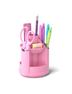 ErichKrause Mini Desk porta lápices Plástico Rosa