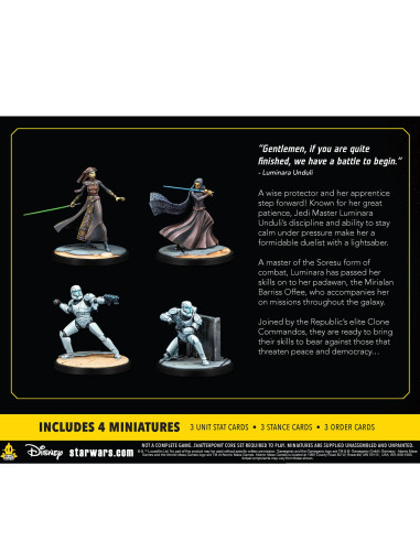 Asmodee Star Wars  Shatterpoint - Plans and Preparation Squad Pack Figura