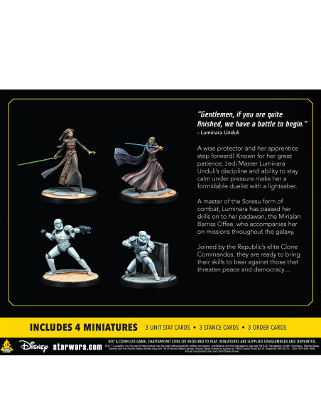Asmodee Star Wars  Shatterpoint - Plans and Preparation Squad Pack Figura