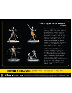 Asmodee Star Wars  Shatterpoint - Fistful of Credits  Cad Bane Squad Pack Figura 2