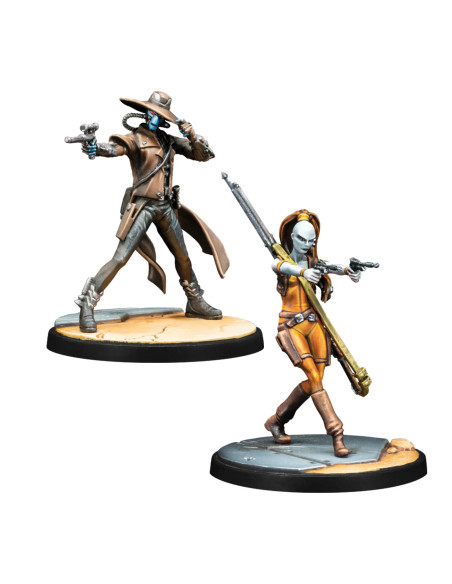 Asmodee Star Wars  Shatterpoint - Fistful of Credits  Cad Bane Squad Pack Figura